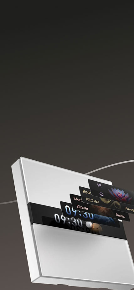 Умный выключатель с дисплеем V1